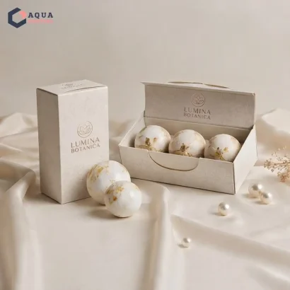 Custom Bath Bomb Boxes