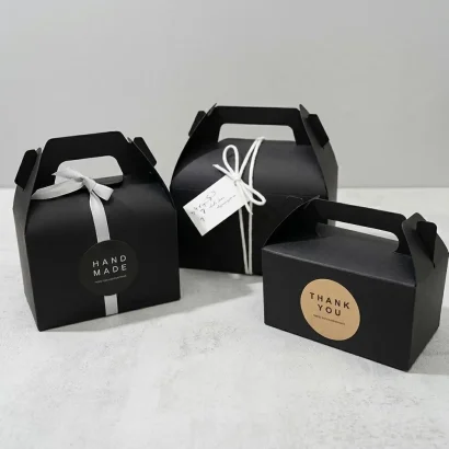 Black Gable Boxes