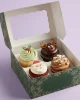 Christmas Cupcake Packaging Boxes