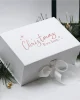 Christmas Eve Boxes with ribbon