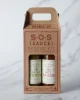 Eco friendly Hot Sauce Packaging with window