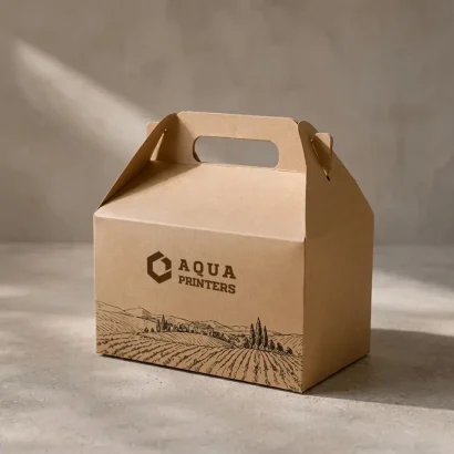 Kraft Gable Boxes