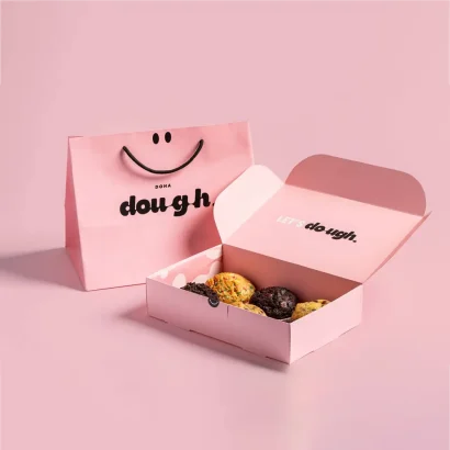 Pink Bakery Boxes