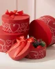 Round Boxes with Lids