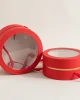 Round Gift Boxes with window